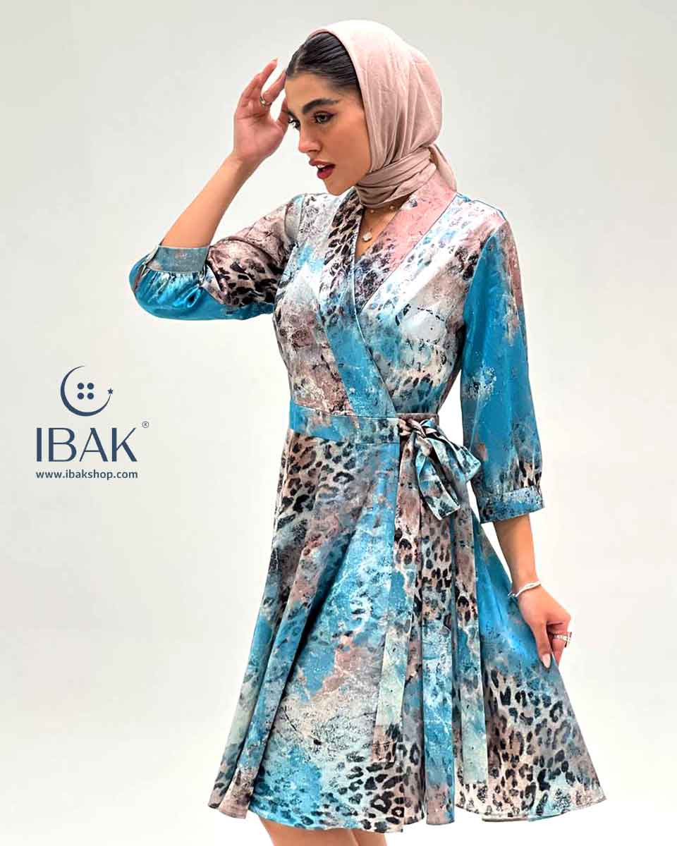 پیراهن زنانه چپ وراستی san