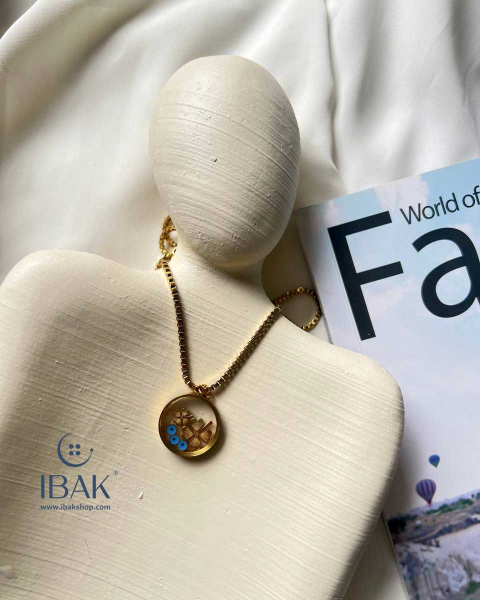 گردنبند آکواریوم شبدر