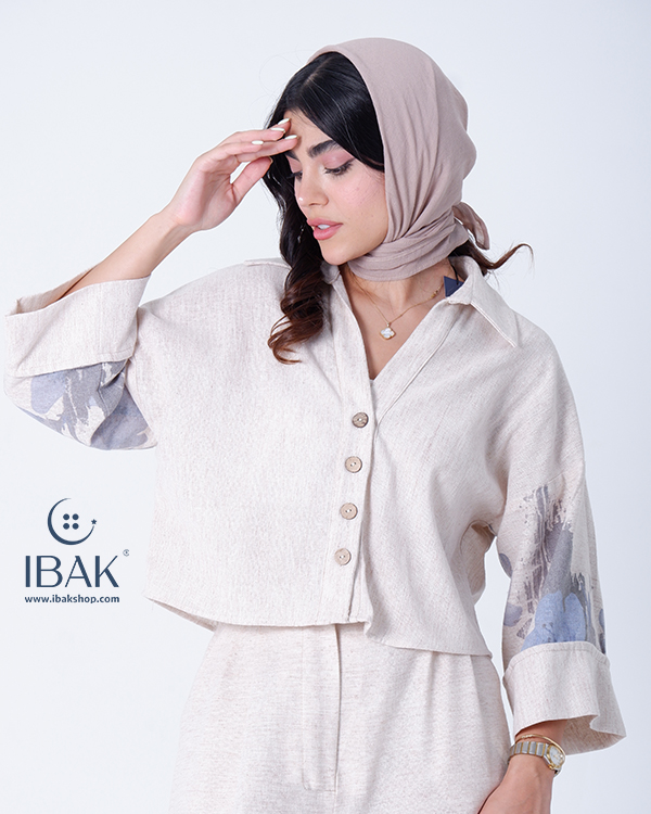شومیز نیلوفر-ibak